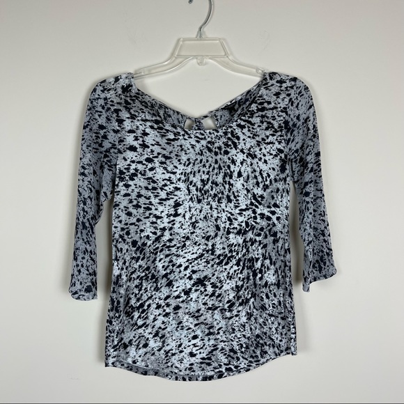 Ann Taylor Tops - Ann Taylor animal print 3/4 sleeve top